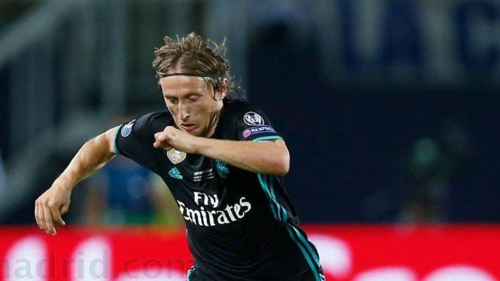 Modric se pierde la ida de la Supercopa de España