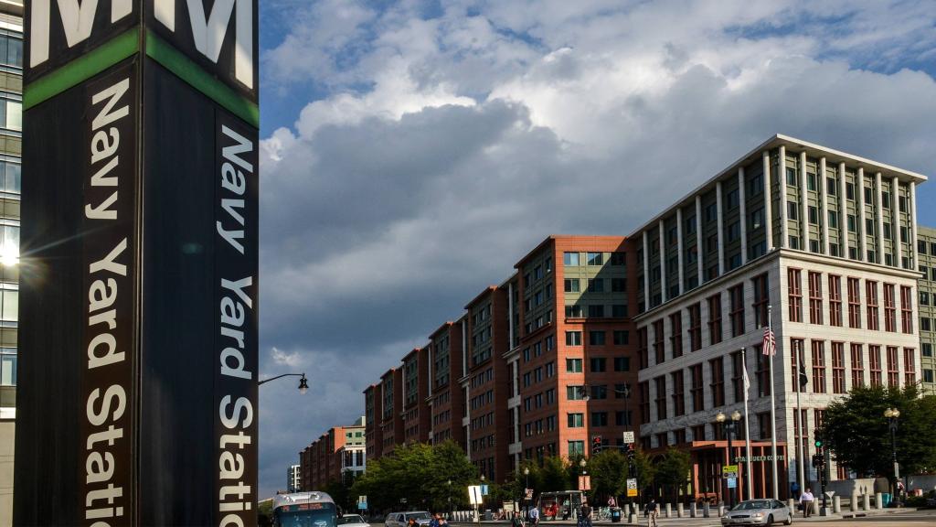 El barrio de Navy Yard, en Washington DC (EEUU).