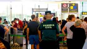 Seguridad del aeropuerto de El Prat.