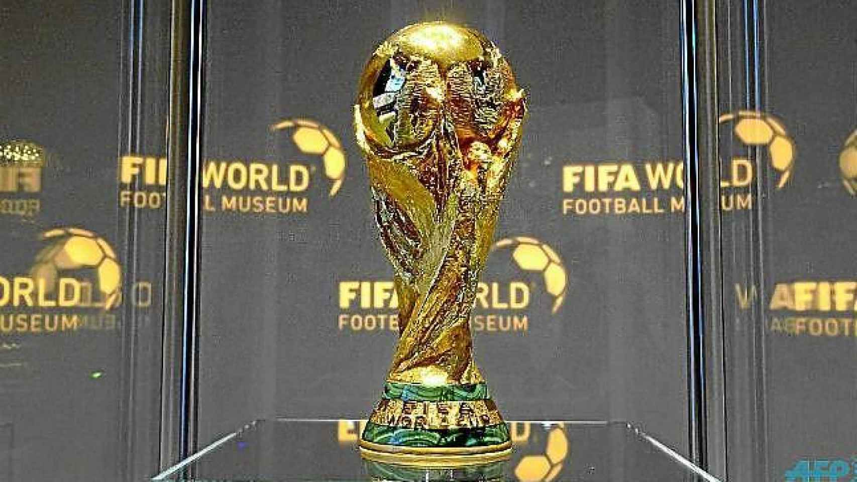 El trofeo que se lleva el que gana el Mundial.