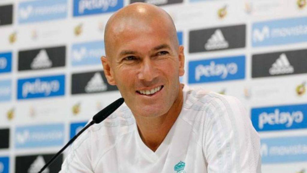 Zidane, en rueda de prensa