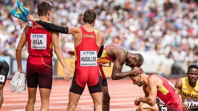 El relevo español cuajó una gran carrera.