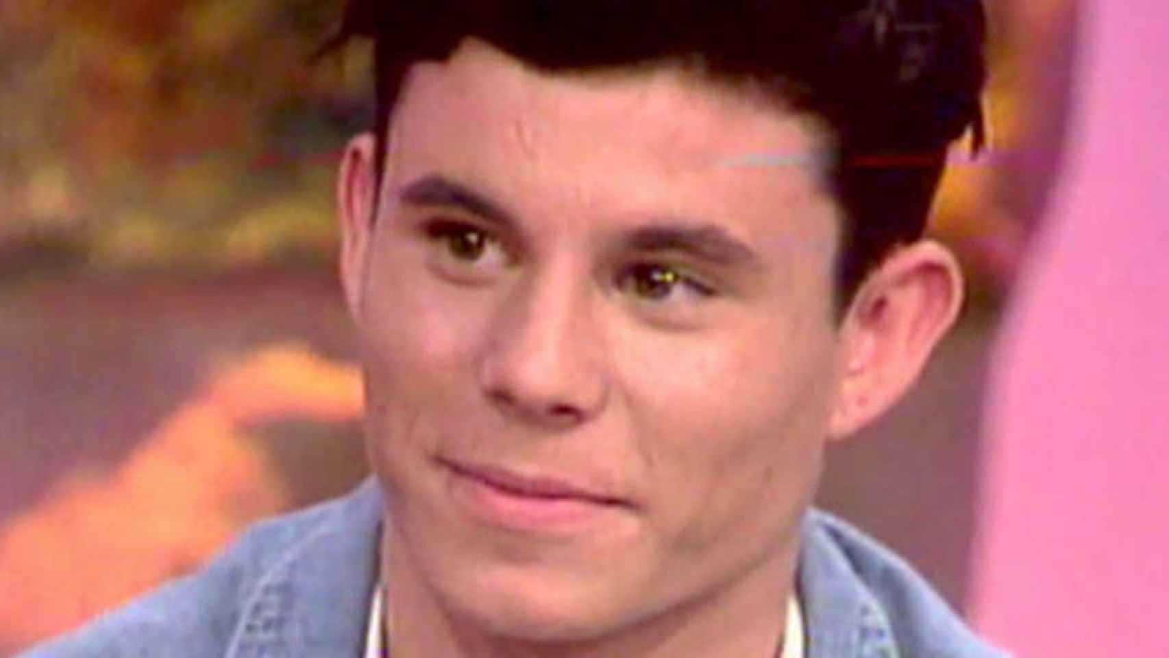 Javier, durante una de sus intervenciones en televisión en los años 90.