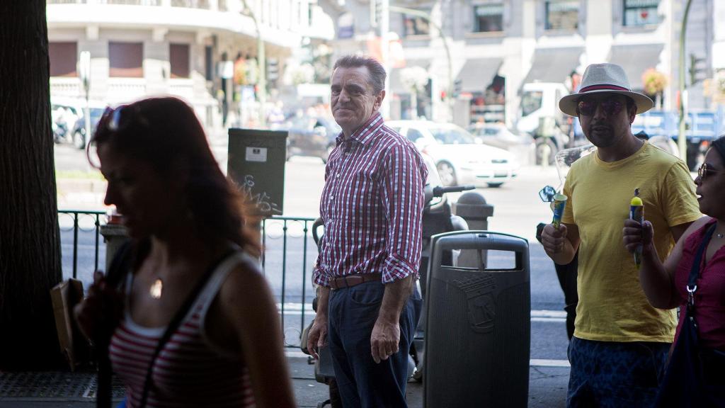 Franco, en la calle de Alcalá de Madrid.