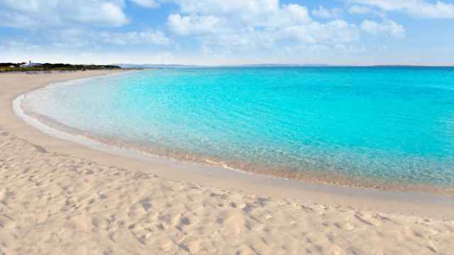 Playa Levante, ubicada en la localidad de Formentera.