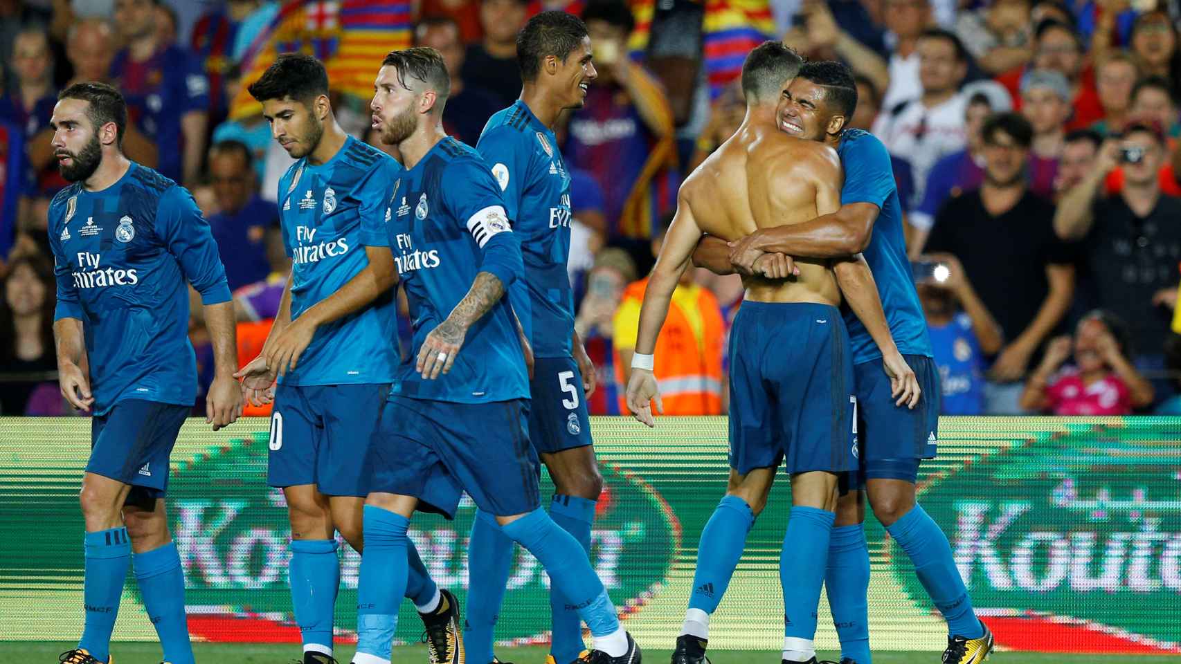 El Real Madrid - Barcelona de la Supercopa, en imágenes