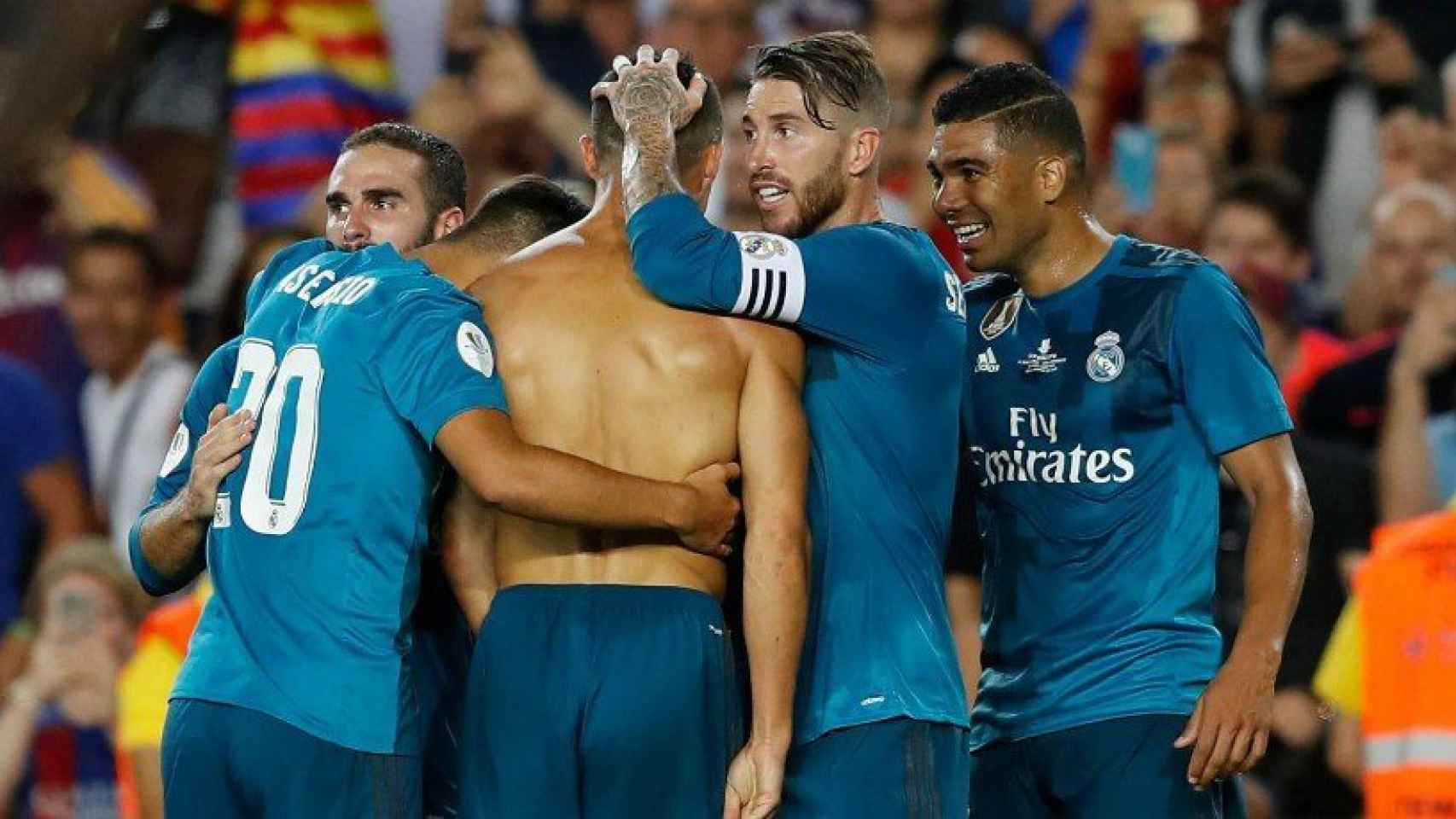 El Madrid felicita a Cristiano por su gol