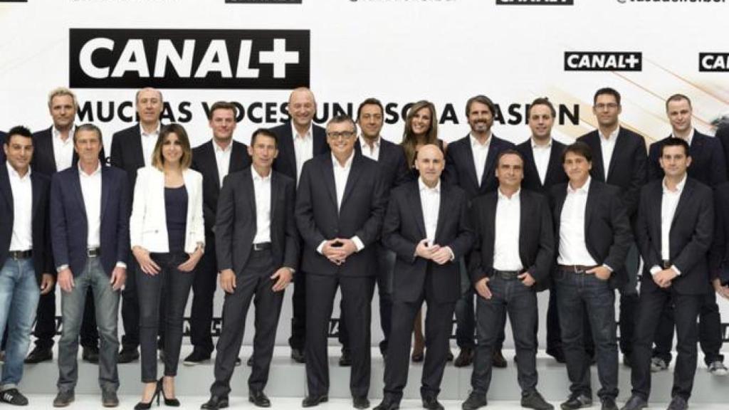 Equipo de deportes Canal+ temporada 2013-2014