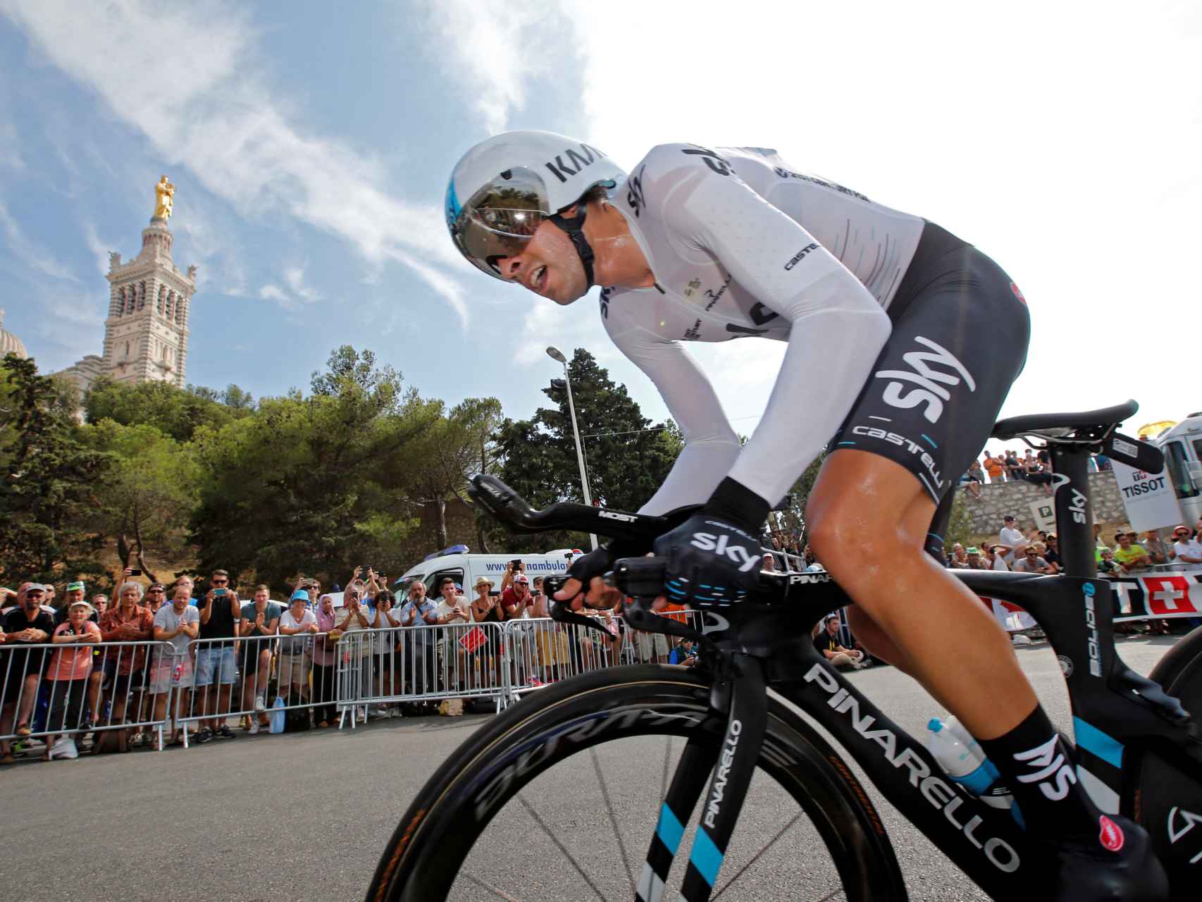 Mikel Landa, durante el Tour de Francia.