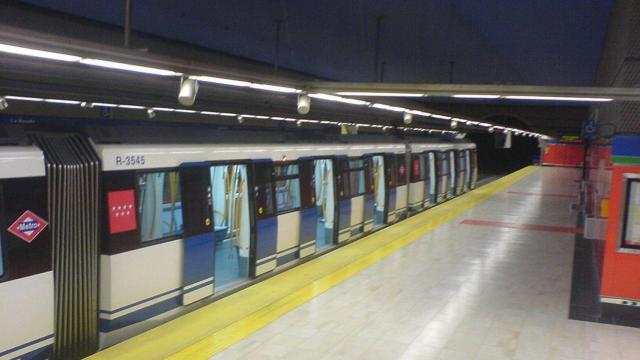 Metro de Madrid.