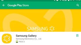 La aplicación de galería de Samsung está en el Google Play Store