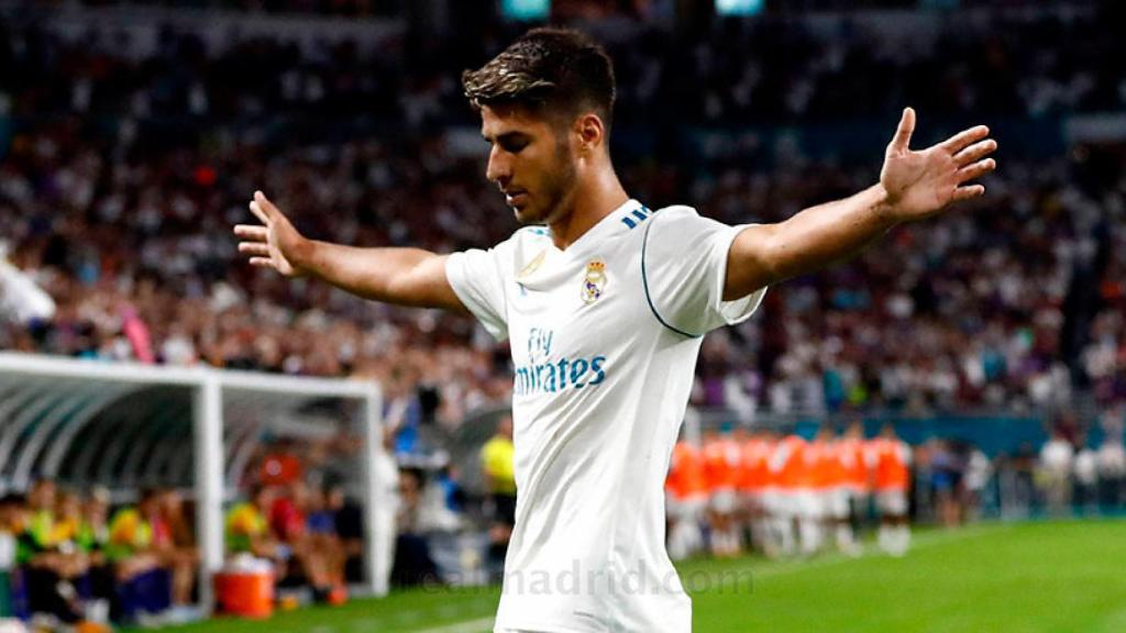 Marco Asensio, elegido junto a Casemiro como candidato al mejor gol del curso pasado