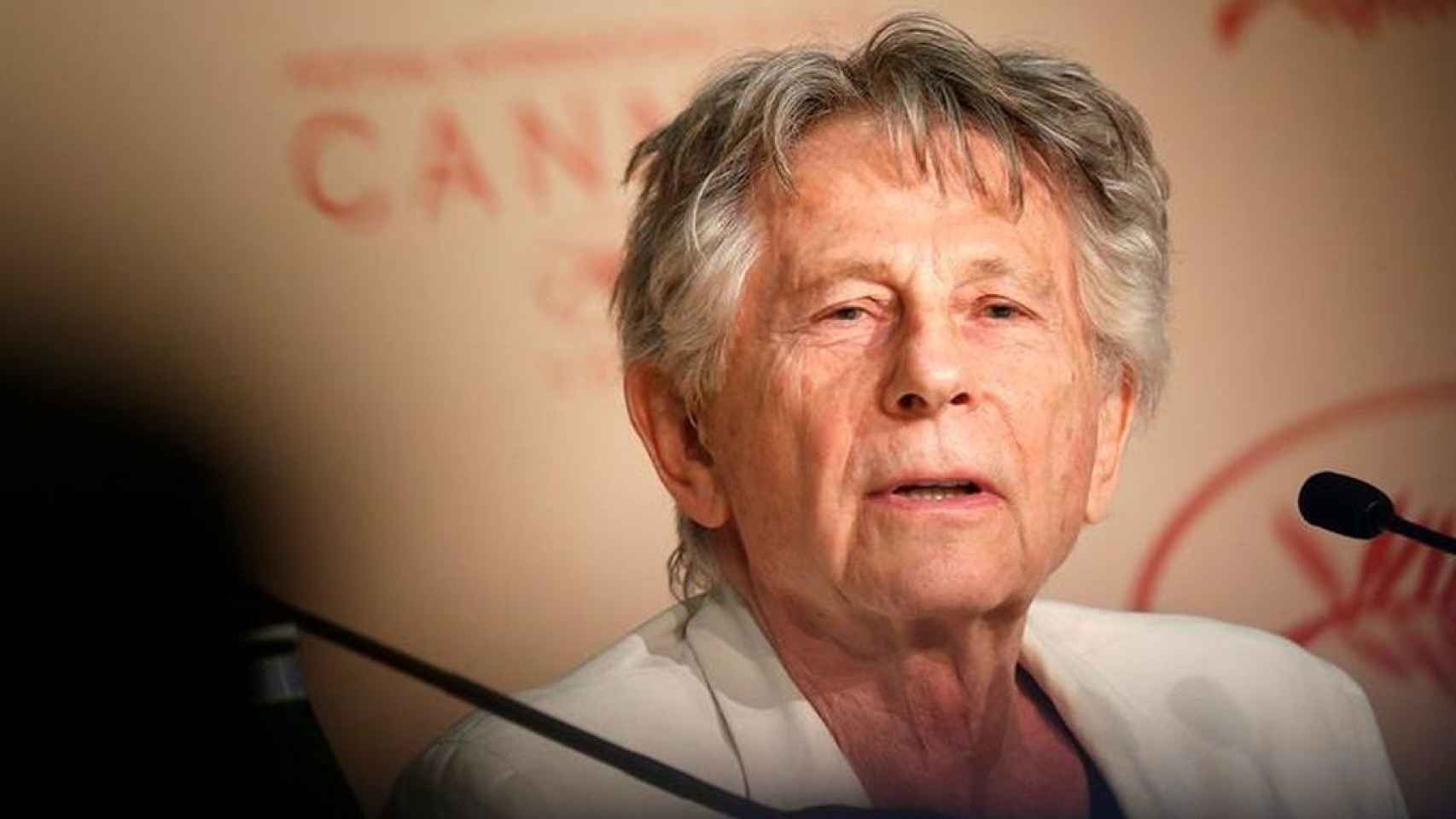 Roman Polanski en el Festival de Cannes.