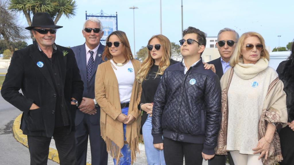 La familia Mohedano al completo, salvo Rocío Carrasco.