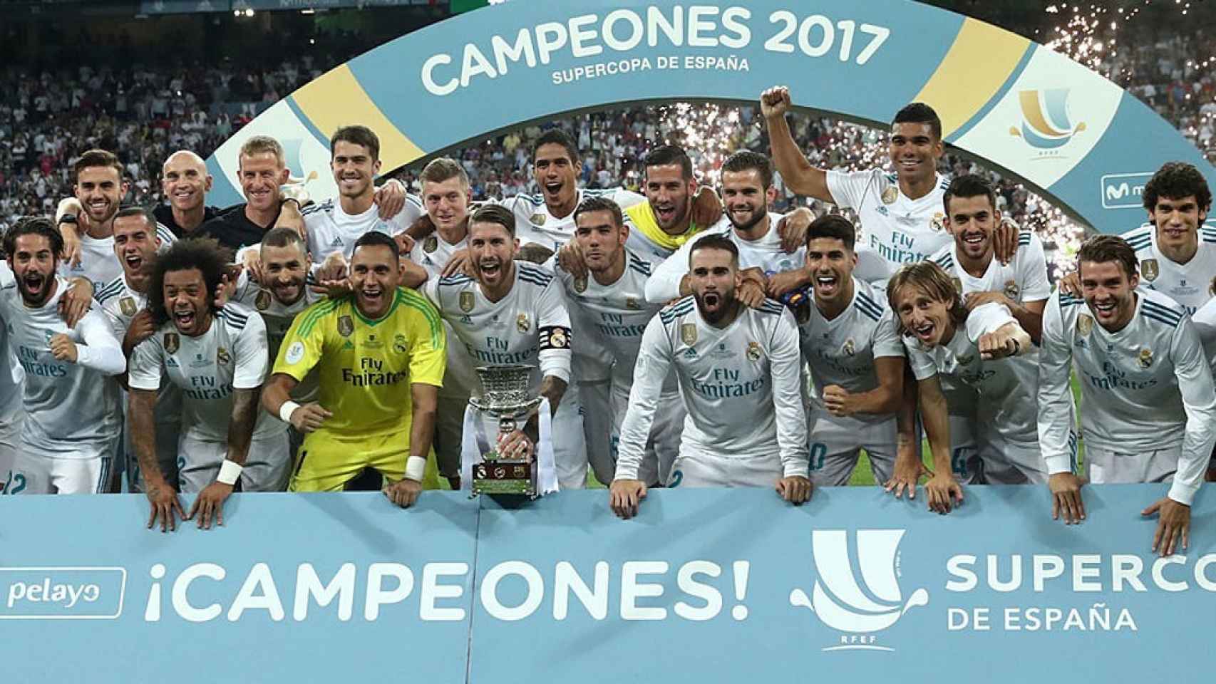 Telecinco arrasa con la Supercopa con 6,5 millones de espectadores