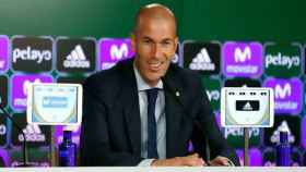 Zidane en rueda de prensa tras ganar la Supercopa de España