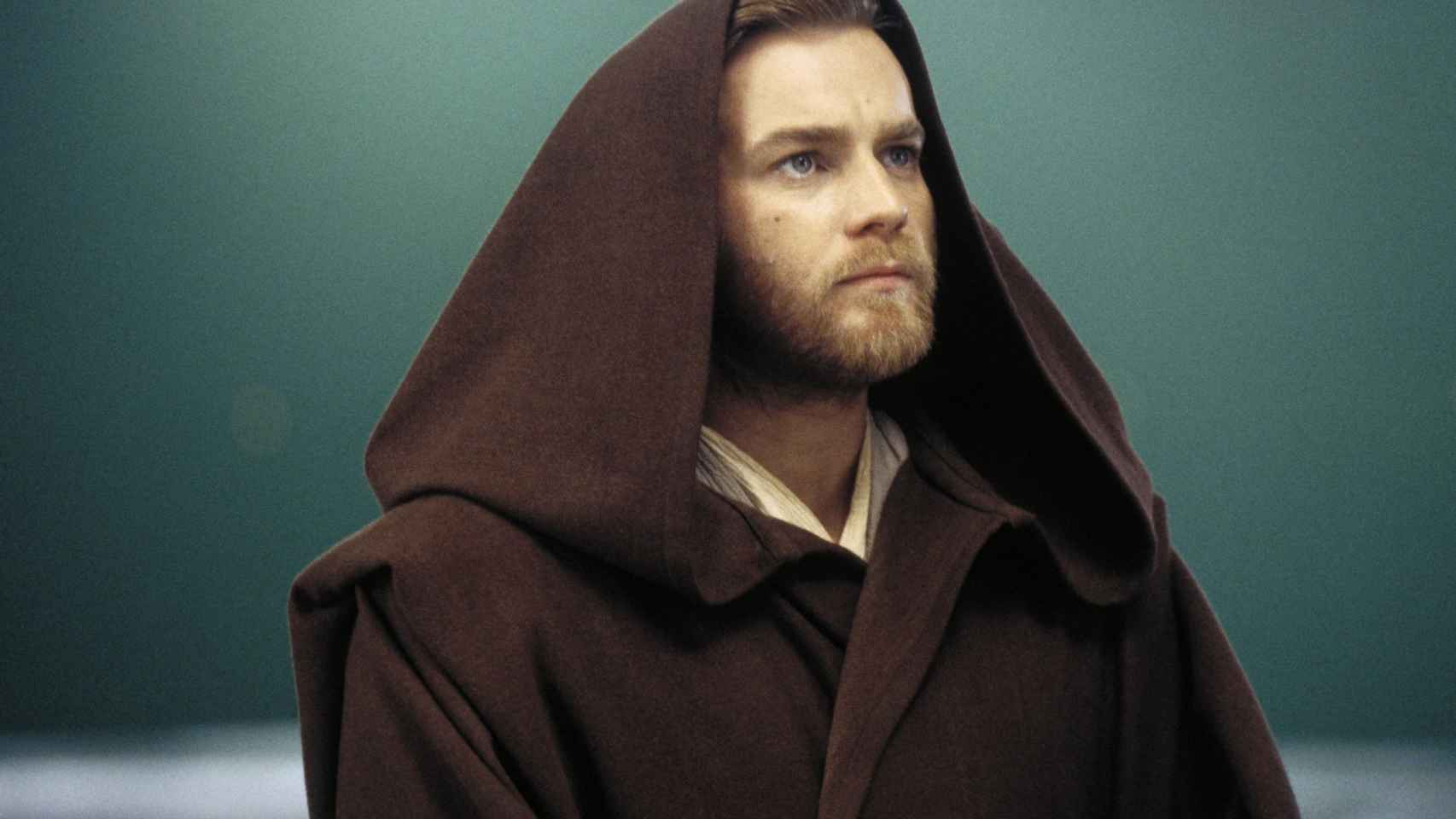 Ewan McGgregor como Obi Wan-Kenobi.