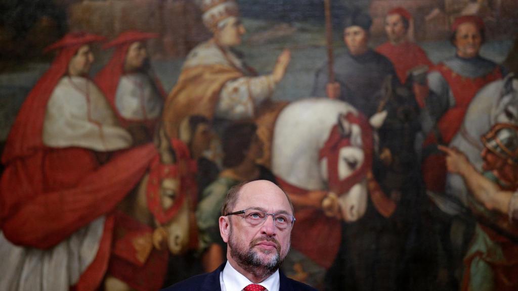 Los pobres porcentajes atribuidos a Schulz hablan de sus escasas opciones de ganar los comicios.