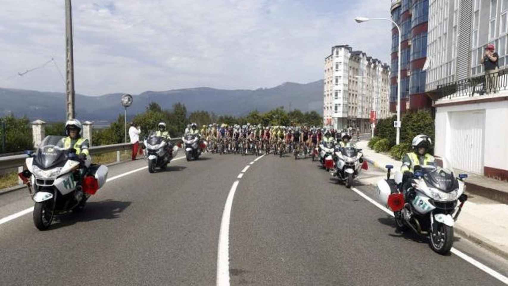 La Guardia Civil, encargada de la seguridad en la Vuelta.