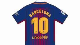 Así será la camiseta del Barcelona ante el Betis.