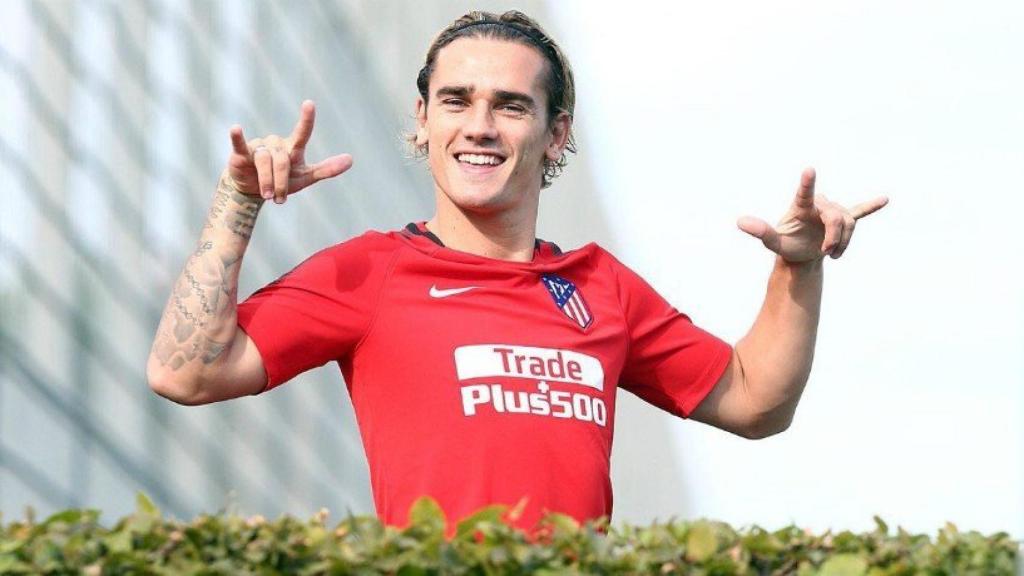 Antoine Griezmann. Foto. Twitter (@AntoGriezmann)