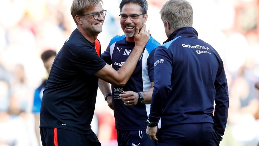 Klopp y David Wagner.