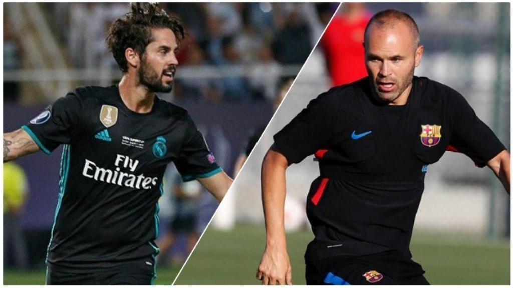 Isco e Iniesta