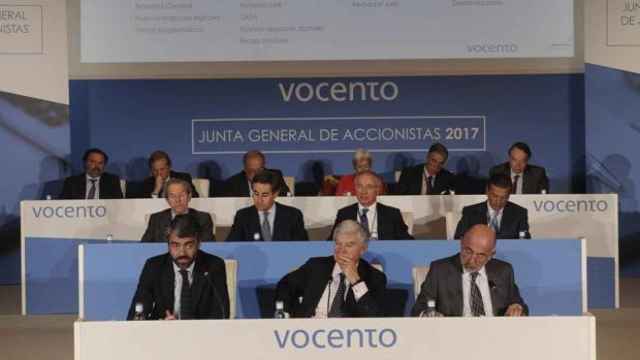 Junta de Accionistas de Vocento de 2017.