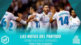 Las notas del partido Deportivo de la Coruña - Real Madrid