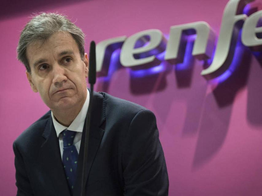 Juan Alfaro, presidente de Renfe, en una imagen de archivo.