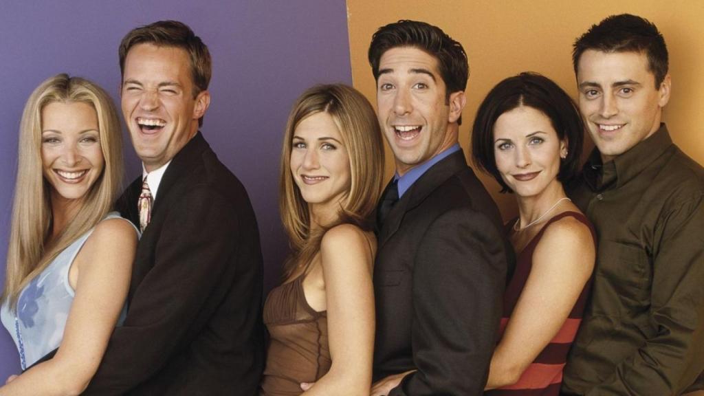 Los protagonistas de 'Friends'.