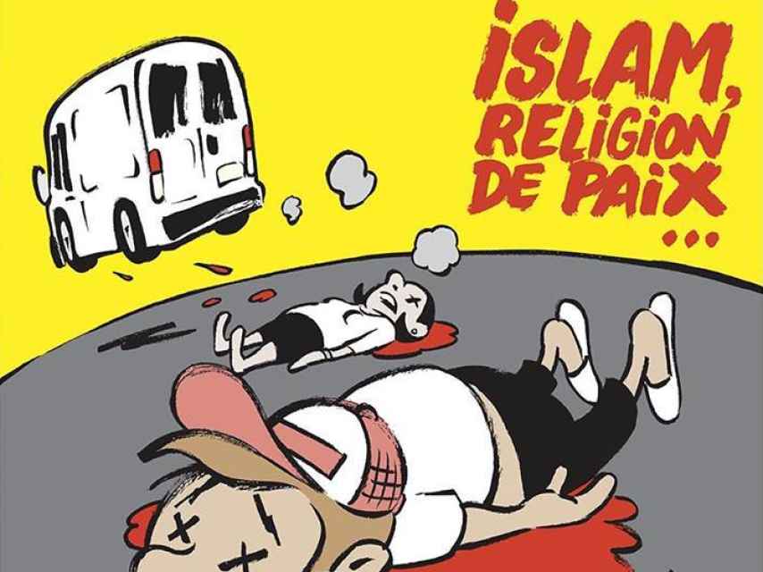 La portada del semanario francés dice Islam, religión de paz... eterna.