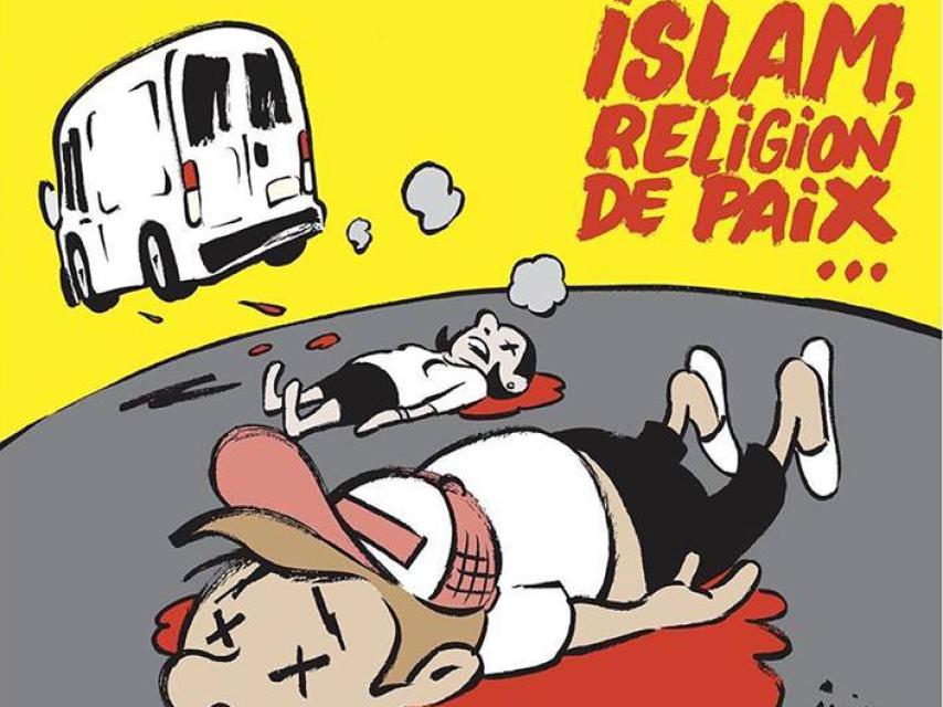 La portada del semanario francés dice Islam, religión de paz... eterna.