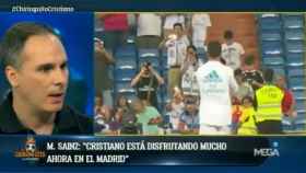 Manu Sainz asegura que Cristiano se quiere quedar. Foto: Twitter (@elchiringuitotv).