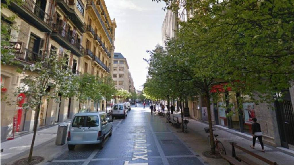 Calle en la que están situados los inmuebles. Foto: Google Maps
