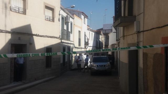 Calle de la localidad cacereña donde se han producido los hechos.