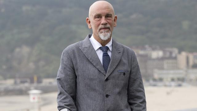 John Malkovich en el Festival de Cine de San Sebastián.