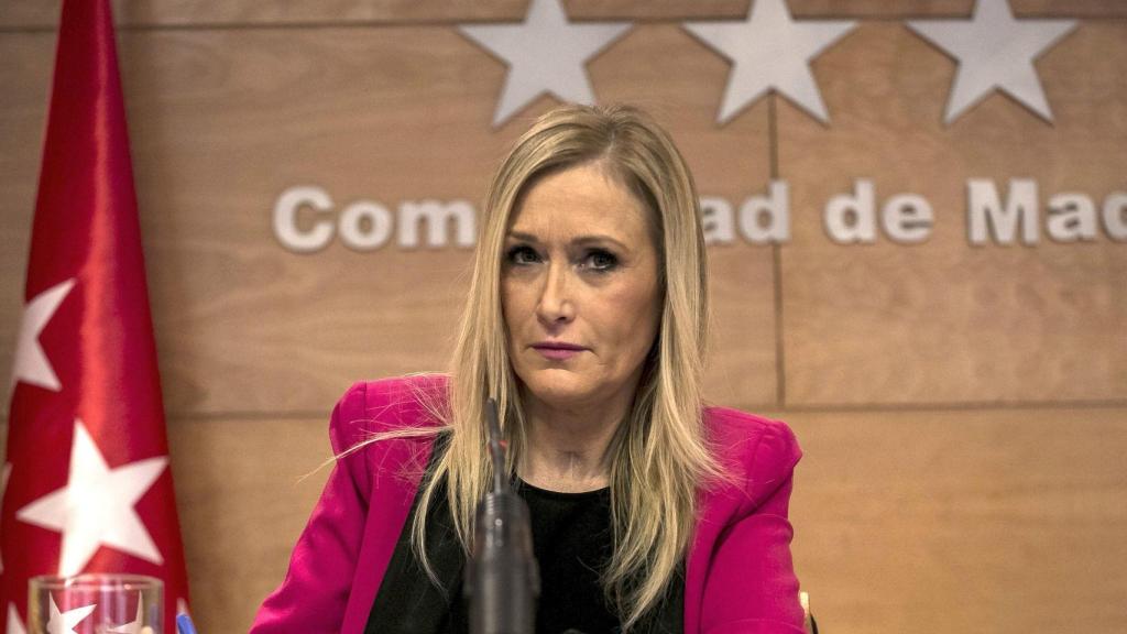 La Presidenta de la Comunidad de Madrid, Cristina Cifuentes.