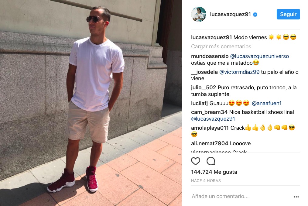Nacho y Asensio 'trollean' a Lucas en Instagram con su look