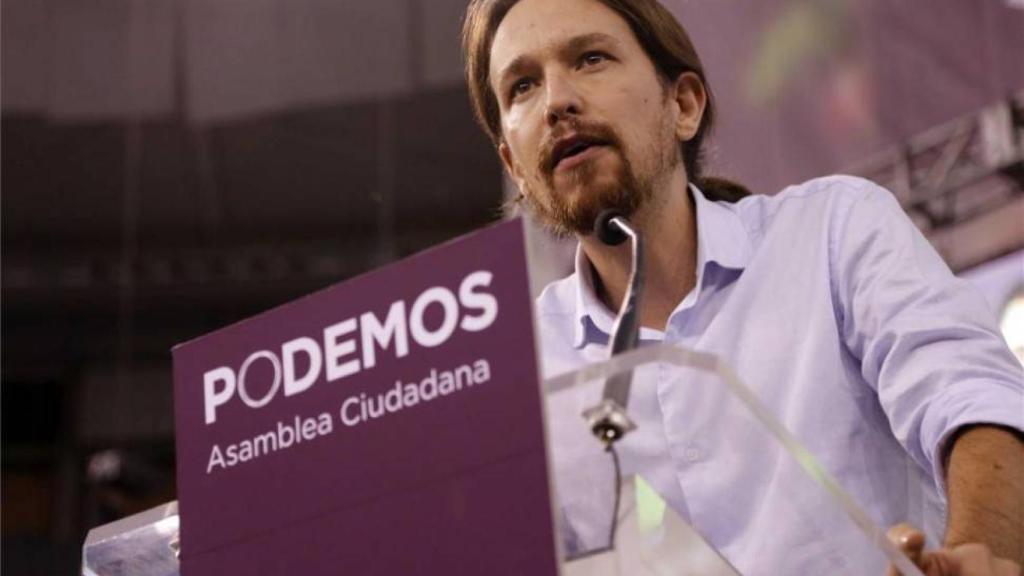 El líder de Podemos, Pablo Iglesias.