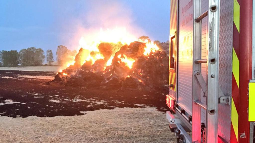 Valladolid-incendio-villabanez-bomberos