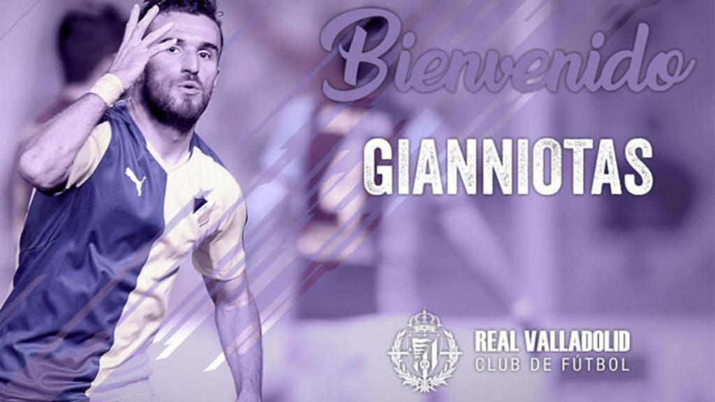 Valladolid-fichaje-gianniotas-real-valladolid