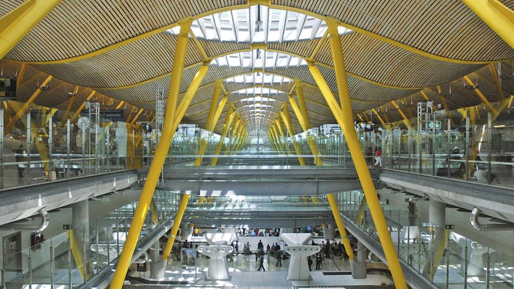 Imagen del aeropuerto de Madrid.