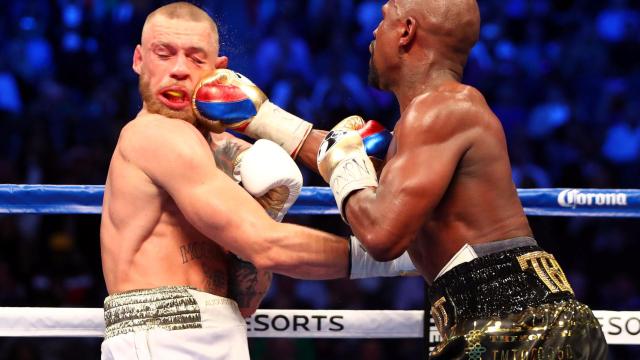 Mayweather - McGregor: pasarela de famosos en el 'Combate del siglo'