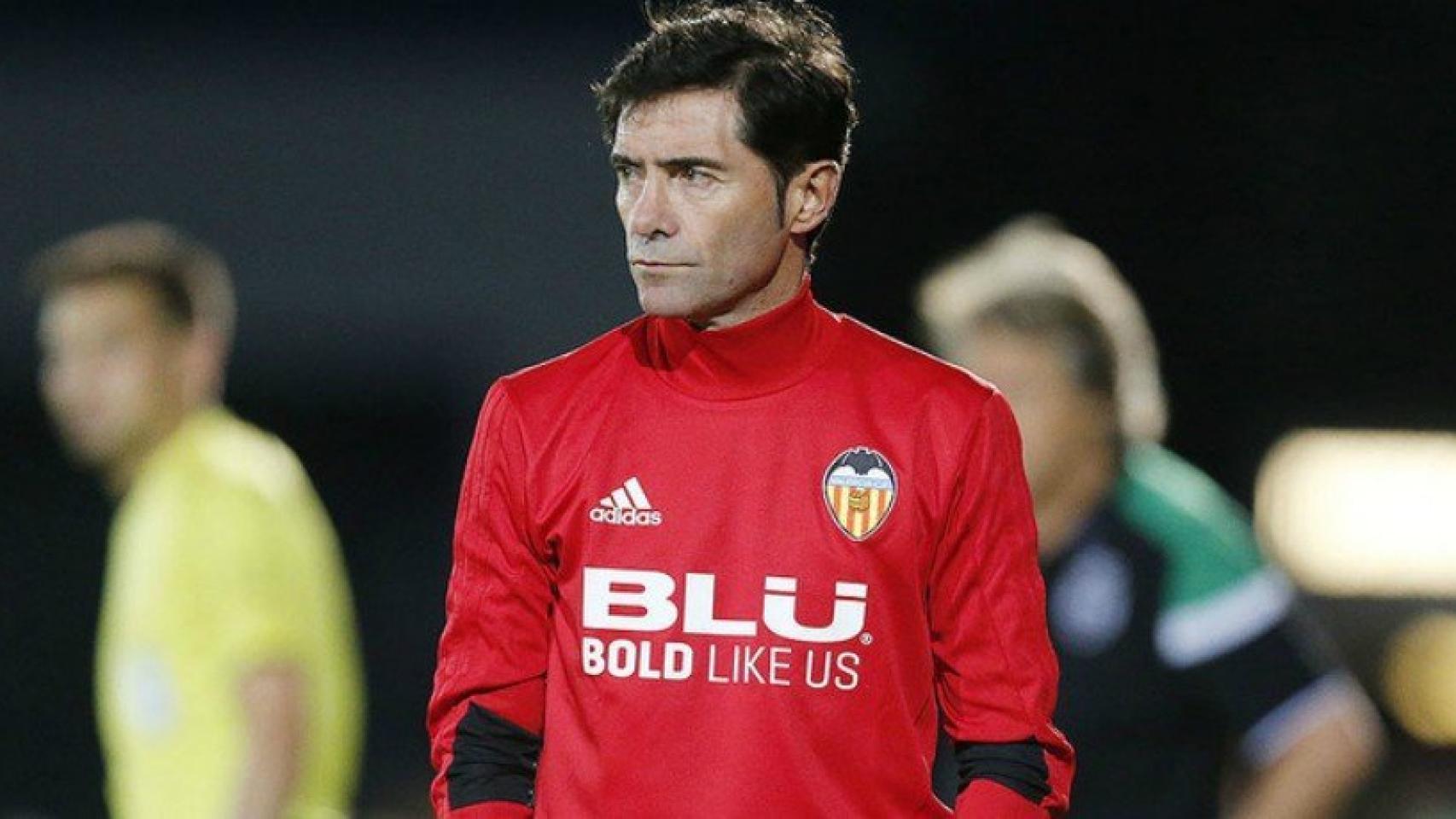 Marcelino, en el Valencia. Foto valenciacf.com