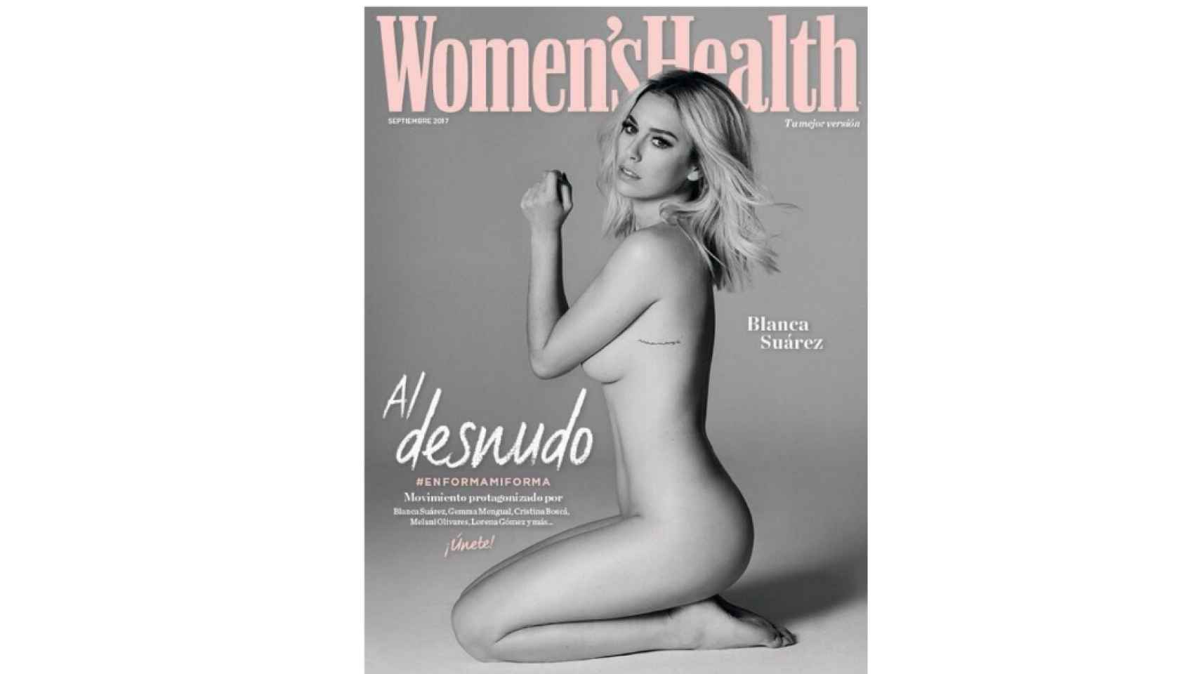 Blanca Suárez se desnuda para la portada
