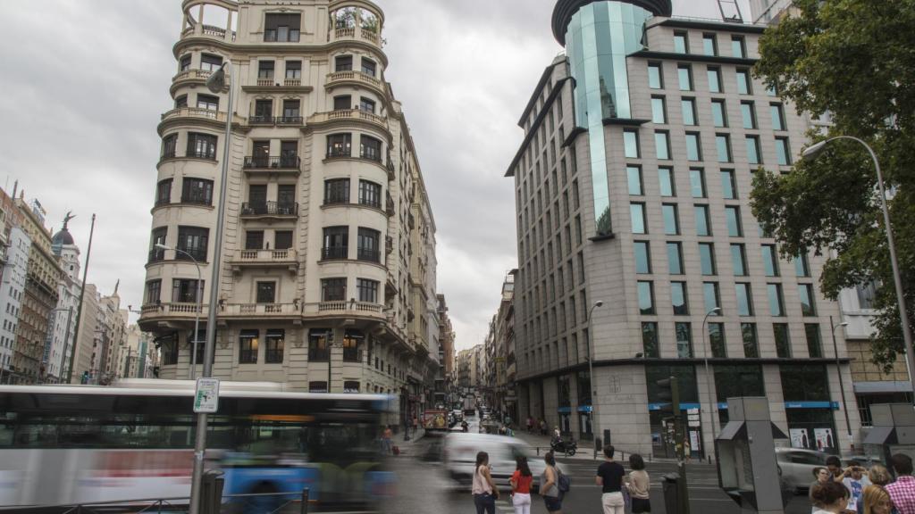 Inicio de la calle Gran Vía.