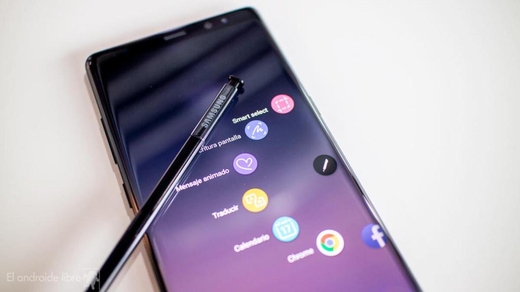 El Samsung Galaxy Note 8 tiene la mejor pantalla en un móvil según DisplayMate