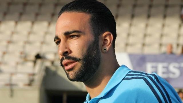 Adil Rami, en un entrenamiento con el Marsella