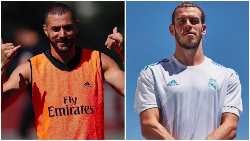 Benzema y Bale